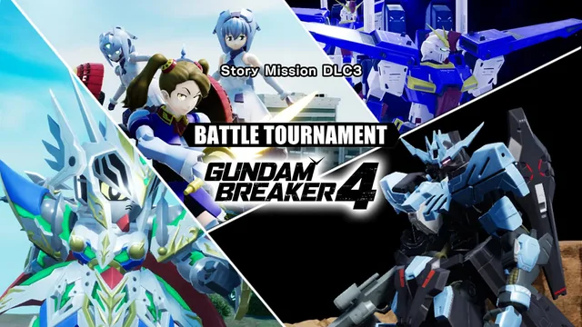GUNDAM BREAKER 4 - DLC Missão de História 3 - TORNEIO DE BATALHA 封面