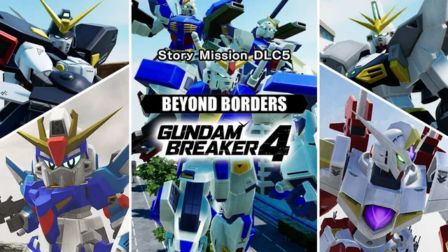 GUNDAM BREAKER 4 - DLC Missão de História 5 - ALÉM DAS FRONTEIRAS 封面