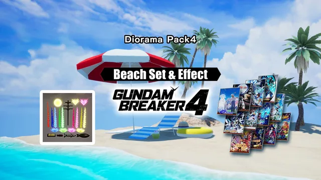 GUNDAM BREAKER 4 - Pacote de Diorama 4 - Conjunto de Praia e Efeitos 封面