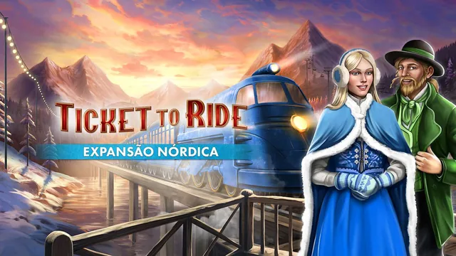 Ticket to Ride®: Expansão Nórdica 封面