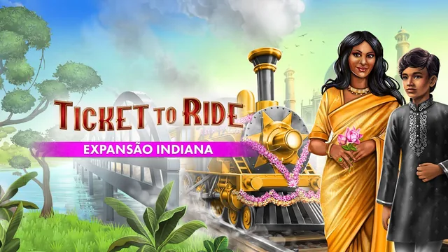 Ticket to Ride®: Expansão Indiana 封面