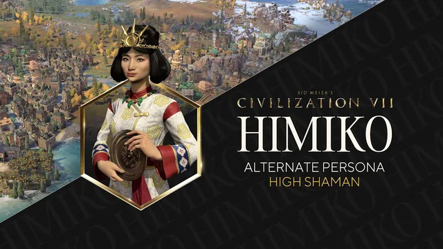 Sid Meier's Civilization® VII: Himiko - Personalidade Alta Xamã 封面