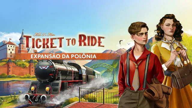 Ticket to Ride®: Expansão da Polônia 封面
