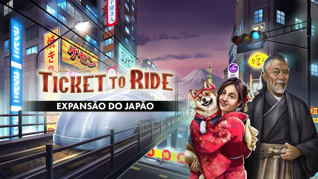 Ticket to Ride®: Expansão Japão 封面