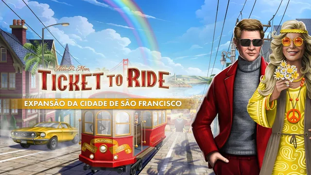 Ticket to Ride®: Expansão Cidade de São Francisco 封面