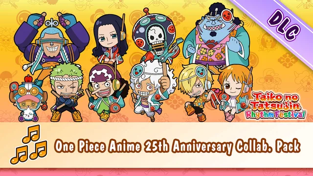 Taiko no Tatsujin: Rhythm Festival - Pacote Colaborativo de Aniversário de 25 Anos de One Piece 封面