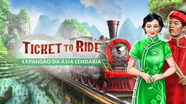 Ticket to Ride®: Expansão da Ásia Lendária 封面