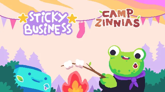 Sticky Business: Camp Zinnias 封面