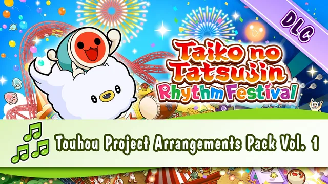 Taiko no Tatsujin: Rhythm Festival - Touhou Project Arrangements Pack Vol. 1 封面