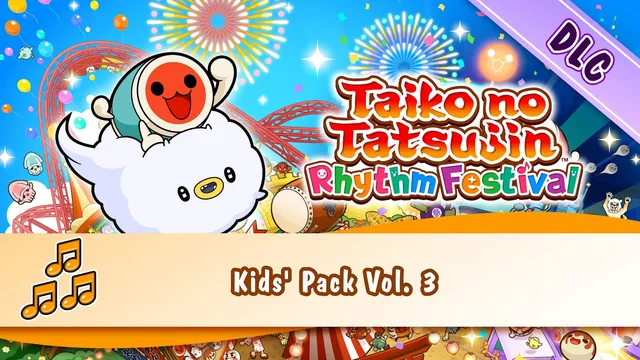 Taiko no Tatsujin: Rhythm Festival - Kids' Pack Vol. 3 封面