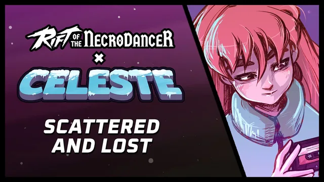 Rift of the NecroDancer: Celeste - "Scattered and Lost" 封面