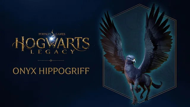 Hogwarts Legacy: Hipogrifo de ônix de montaria 封面