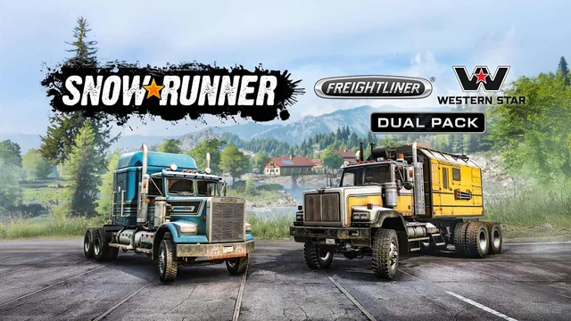SnowRunner - Freightliner & Western Star Dual Pack 封面