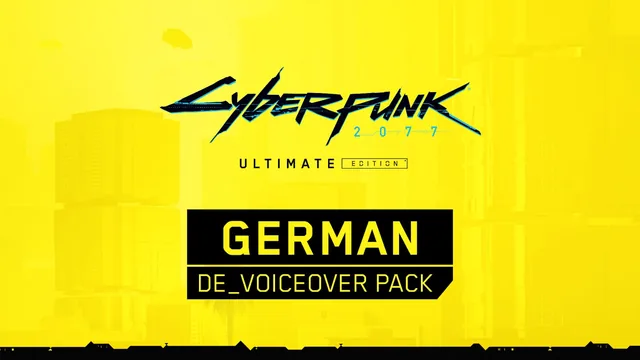 Cyberpunk 2077: Ultimate Edition - pacote de dublagem em alemão 封面