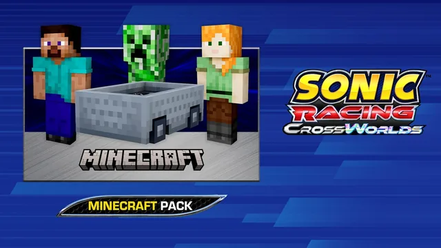 Sonic Racing: CrossWorlds - Pacote Minecraft 封面