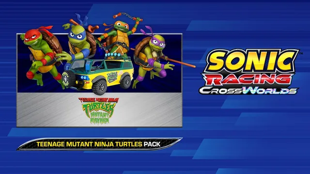 Sonic Racing: CrossWorlds - Pacote Tartarugas Ninja 封面