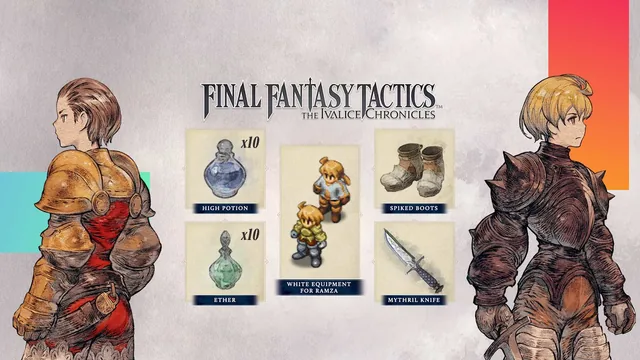 FINAL FANTASY TACTICS - The Ivalice Chronicles: Pre-order Bonuses 封面