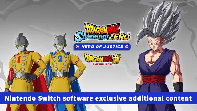 Pacote HERÓI DA JUSTIÇA do DRAGON BALL: Sparking! ZERO 封面