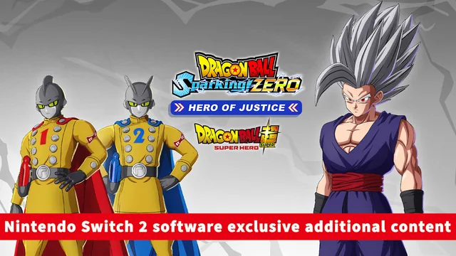 Pacote HERÓI DA JUSTIÇA do DRAGON BALL: Sparking! ZERO 封面