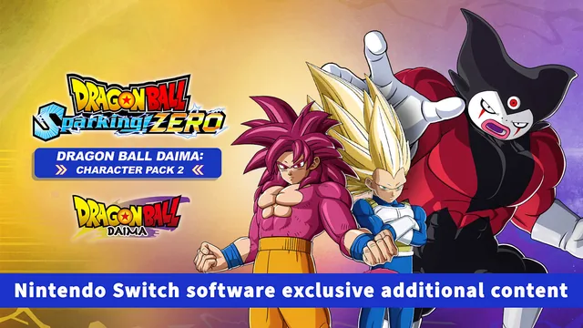 DRAGON BALL: Sparking! ZERO - Dragon Ball DAIMA: Pacote de Personagens 2 封面