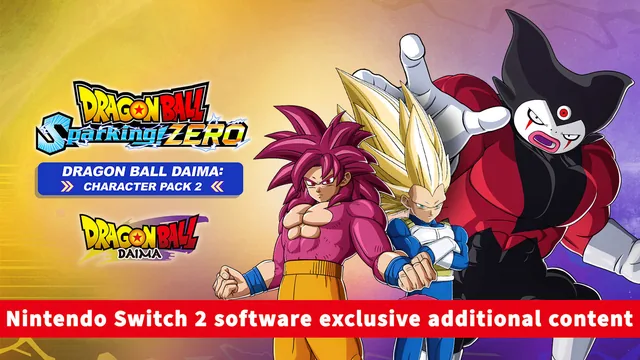 DRAGON BALL: Sparking! ZERO - Dragon Ball DAIMA: Pacote de Personagens 2 封面