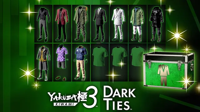 Yakuza Kiwami 3 & Dark Ties - Pacote de Trajes Lendários 封面
