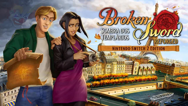 Broken Sword - Sombra dos Templários: Reforged - Nintendo Switch 2 Edition Upgrade Pack 封面