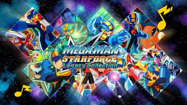 Mega Man Star Force Legacy Collection – Músicas de fundo da série Mega Man Battle Network 封面