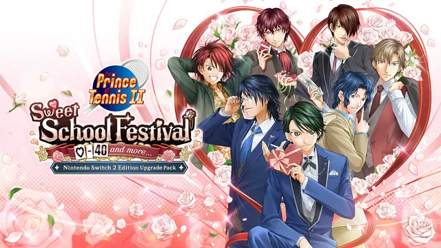 Pacote de melhoria The Prince of Tennis Sweet School Festival ~♡-40 and more...~ Nintendo Switch 2 Edition Upgrade Pack 封面