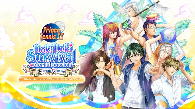 Pacote de melhoria The Prince of Tennis Doki Doki Survival ~eternal passion! Tie break ♡ game~ Nintendo Switch 2 Edition Upgrade Pack 封面
