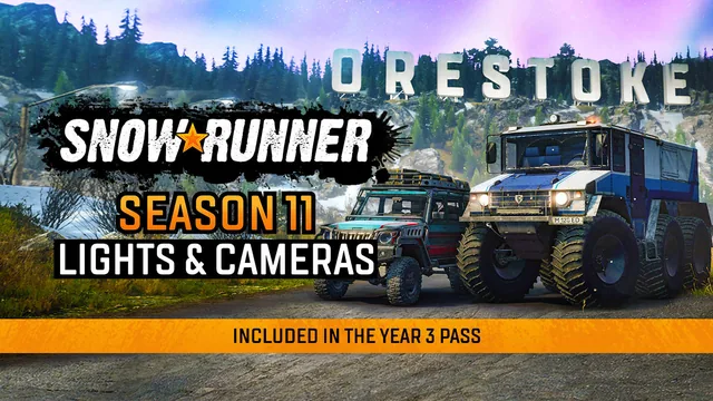 SnowRunner - Season 11: Lights & Cameras 封面