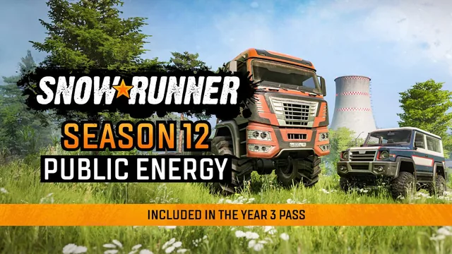 SnowRunner - Season 12: Public Energy 封面