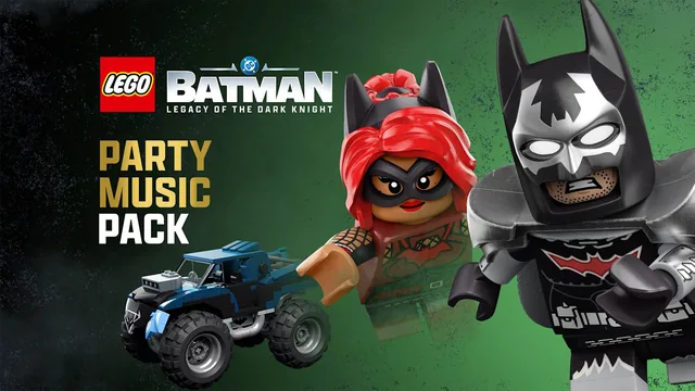 Pacote de Música para Festa LEGO® Batman™: O Legado do Cavaleiro das Trevas 封面