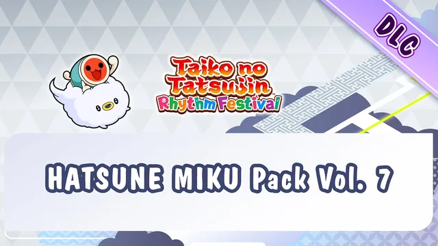 Taiko no Tatsujin: Rhythm Festival - Pacote HATSUNE MIKU Vol. 7 封面