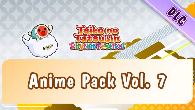 Taiko no Tatsujin: Rhythm Festival - Anime Pack Vol. 7 封面