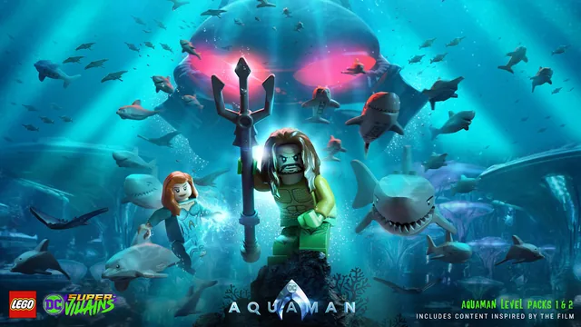 LEGO DC Super-Vilões Pacote Completo Aquaman 封面