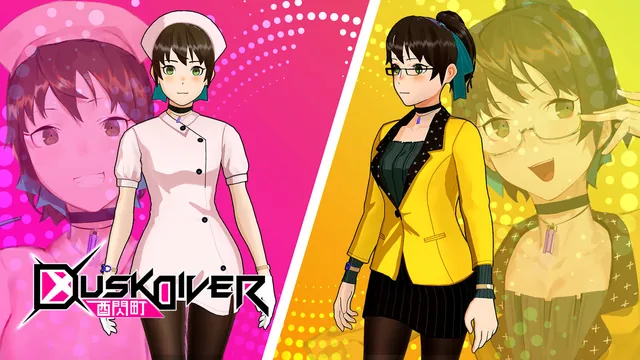 Dusk Diver - Angel in White Uniform & News Anchor Costume 封面