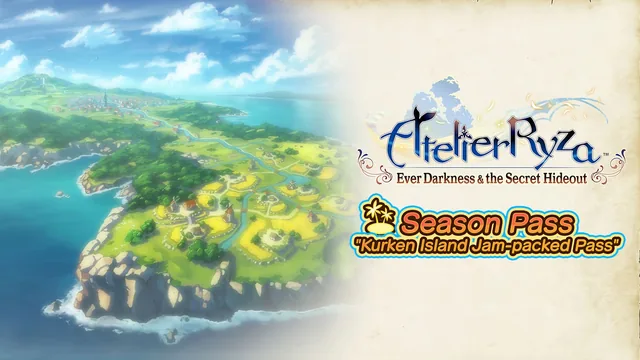 Atelier Ryza Season Pass "Kurken Island Jam-packed Pass" 封面