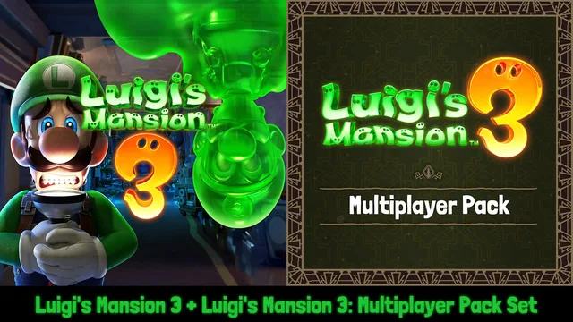 Luigi's Mansion™ 3 + Multiplayer Pack Set 封面