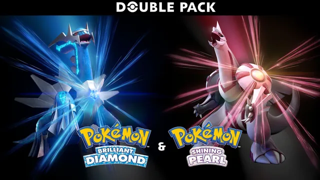 Pacote duplo com Pokémon™ Brilliant Diamond e Pokémon™ Shining Pearl 封面