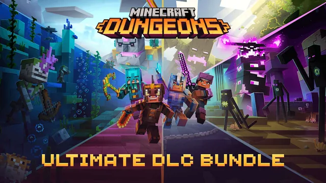 Minecraft Dungeons Pacote DLC Ultimate 封面