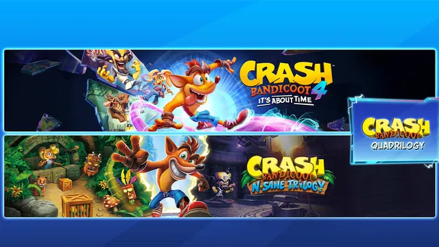 Crash Bandicoot™ - Pacote Quadrilogia 封面