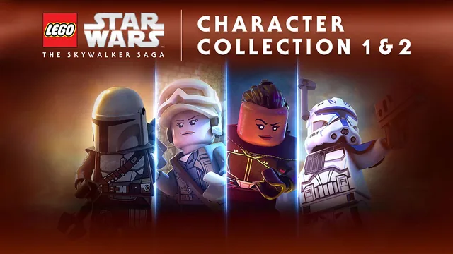 Coleções de Personagens 1 e 2 de LEGO® Star Wars™: A Saga Skywalker 封面