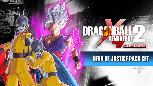 DRAGON BALL XENOVERSE 2 - HERO OF JUSTICE PACK SET 封面