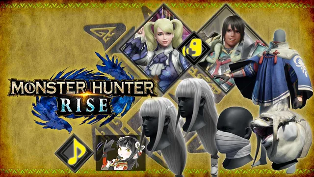 Monster Hunter Rise Extra Pacote de DLC 封面