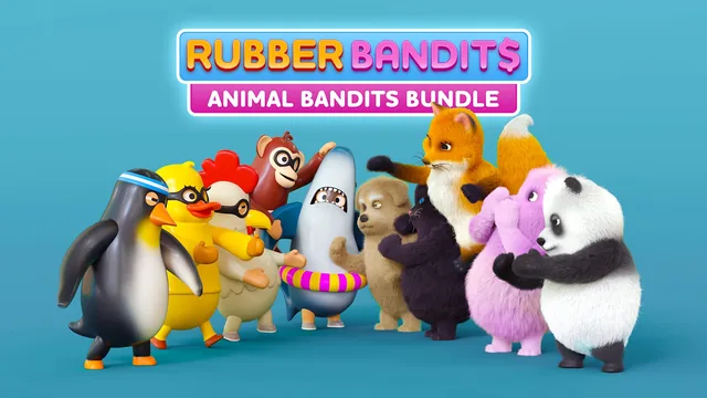 Rubber Bandits: Animal Bandits Bundle 封面