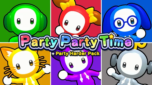 Party Party Time + Party Harder Pack 封面