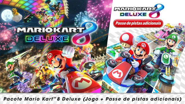 Pacote Mario Kart™ 8 Deluxe (Jogo + Passe de pistas adicionais) 封面