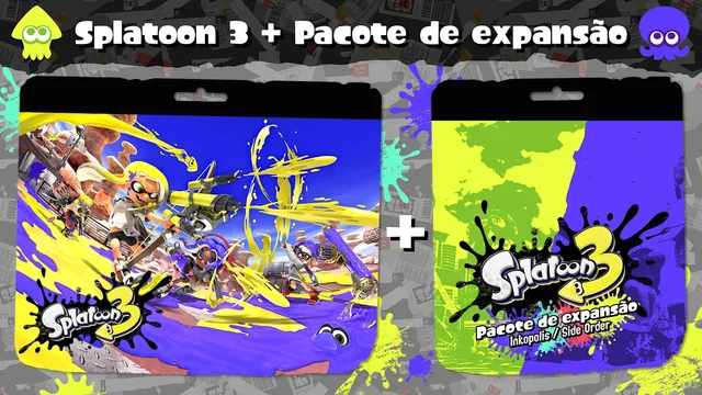 Pacote Splatoon™ 3 (Jogo + Pacote de expansão) 封面
