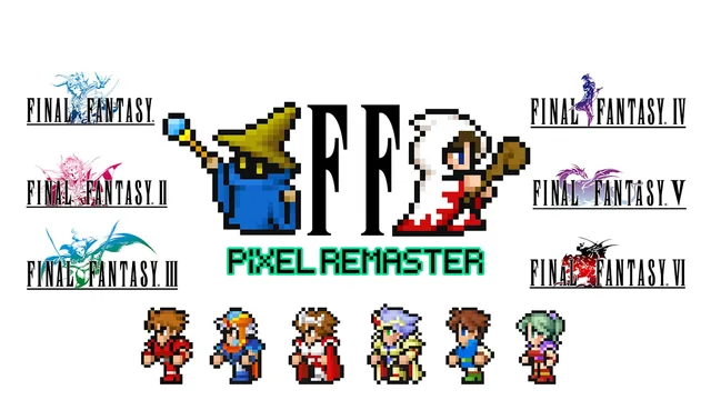 FINAL FANTASY I-VI Bundle 封面